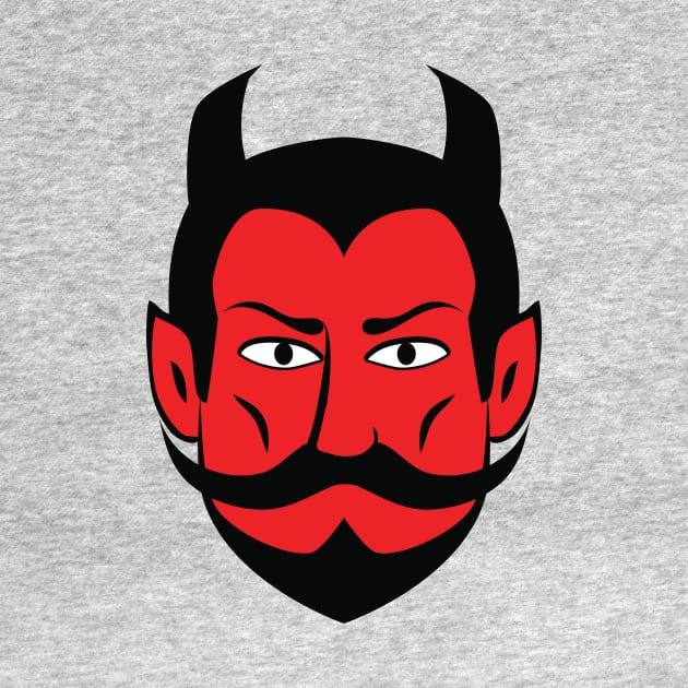 Red Devil Face by Baggss